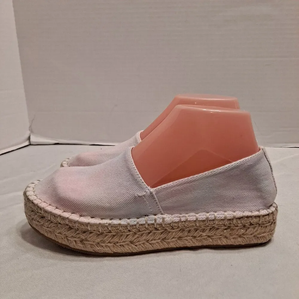Splendid Womens Laney Espadrille Slip On Shoe Size 7.5 Pastel Tie Dye